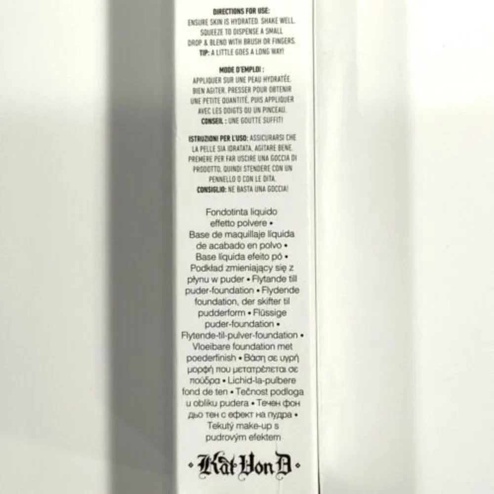 Kat Von D True Portriat Tan 074 Liquid-to-Powder Foundation